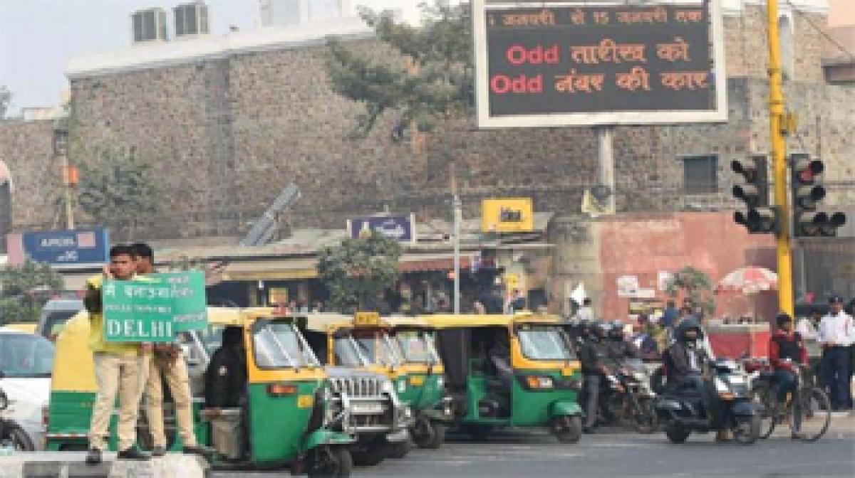 Delhi govt issues notification on second round of odd-even scheme